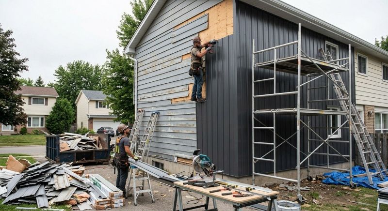 Aluminium Siding Installation in Almont, MI