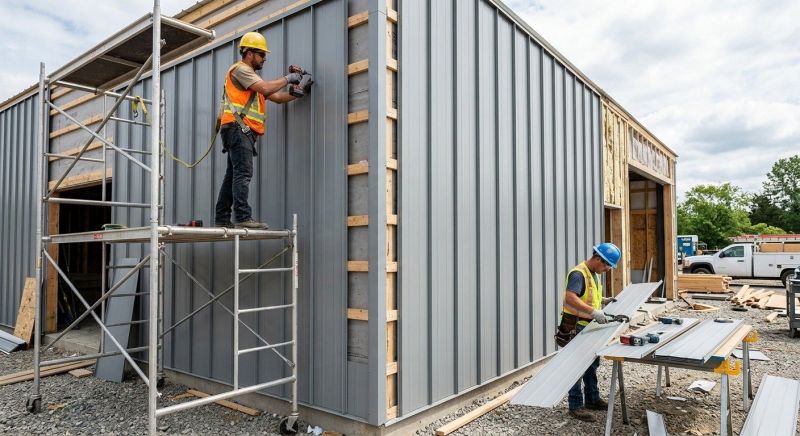 Aluminium Siding Installation in Armada, MI