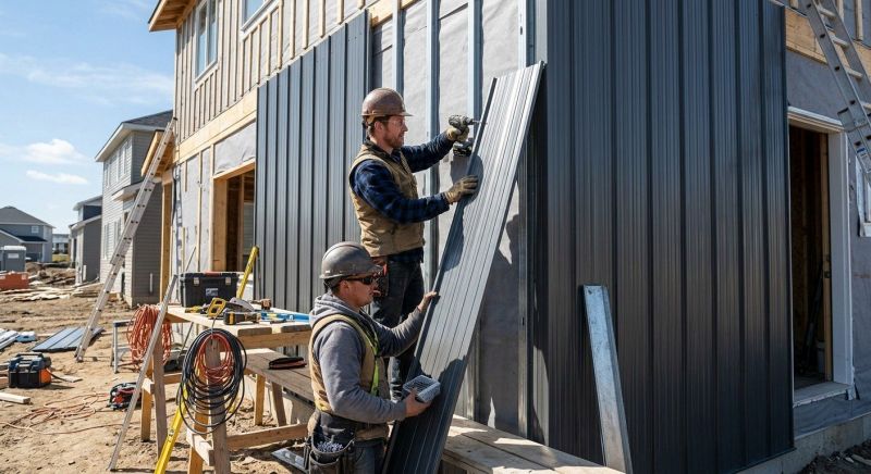 Aluminium Siding Installation in Dryden, MI