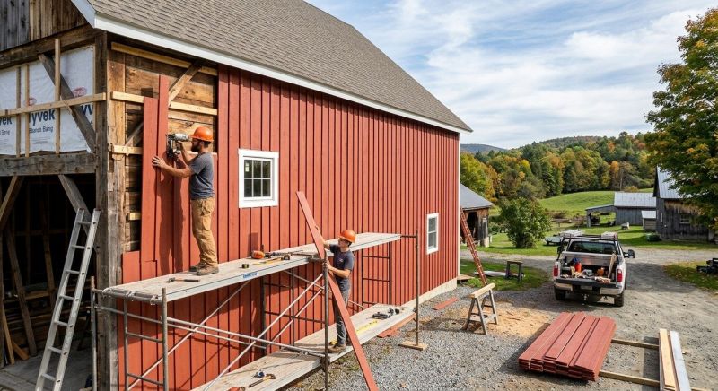 Barn Siding Installation in Novi, MI