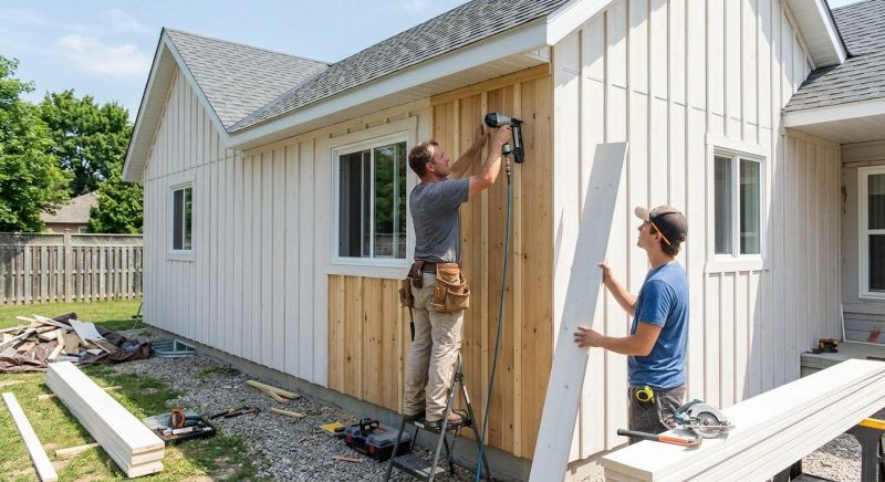 Batten Siding Installation in Commerce Township, MI