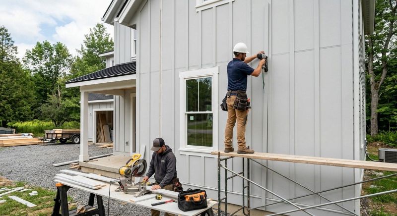 Batten Siding Installation in Davison, MI