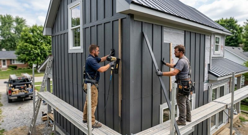 Batten Siding Installation in Goodrich, MI