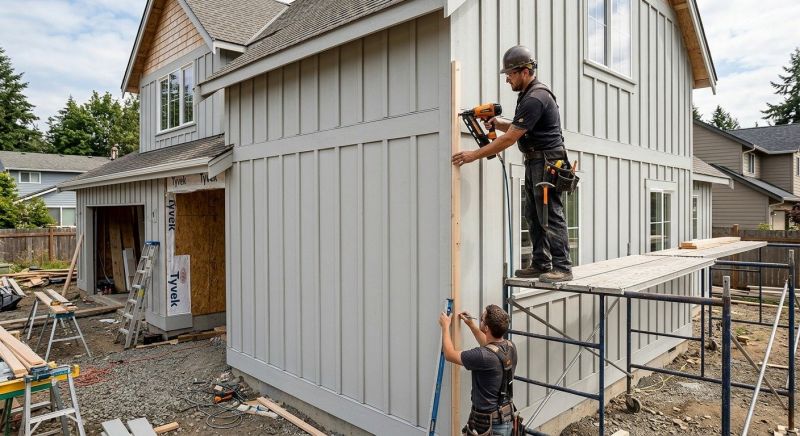 Batten Siding Installation in Hartland, MI