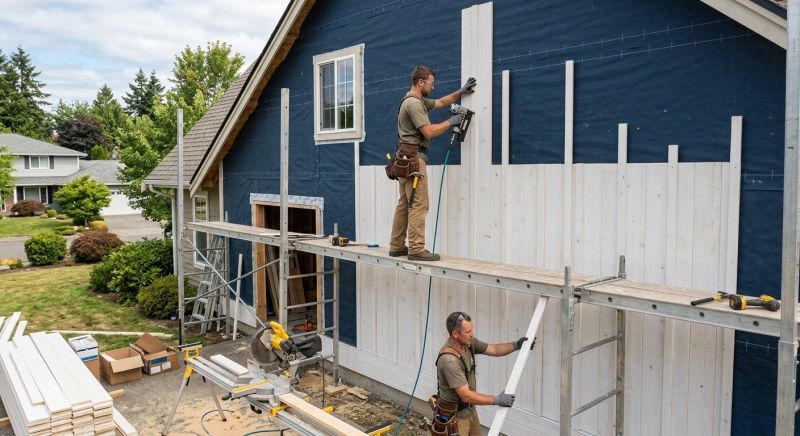Batten Siding Installation in Royal Oak, MI