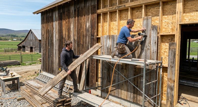 Batten Siding Installation in Walled Lake, MI