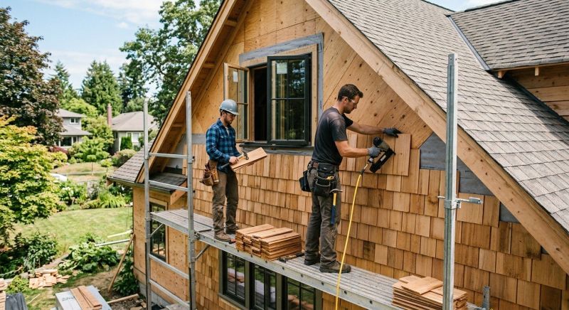 Cedar Siding Installation in Clinton Township, MI