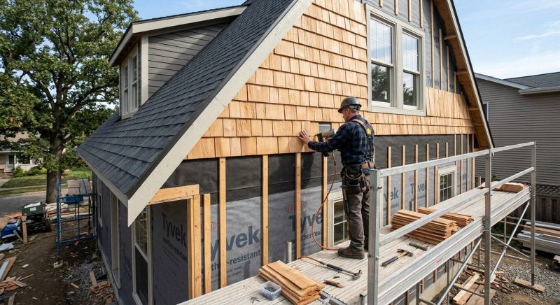 Cedar Siding Installation in Fenton, MI