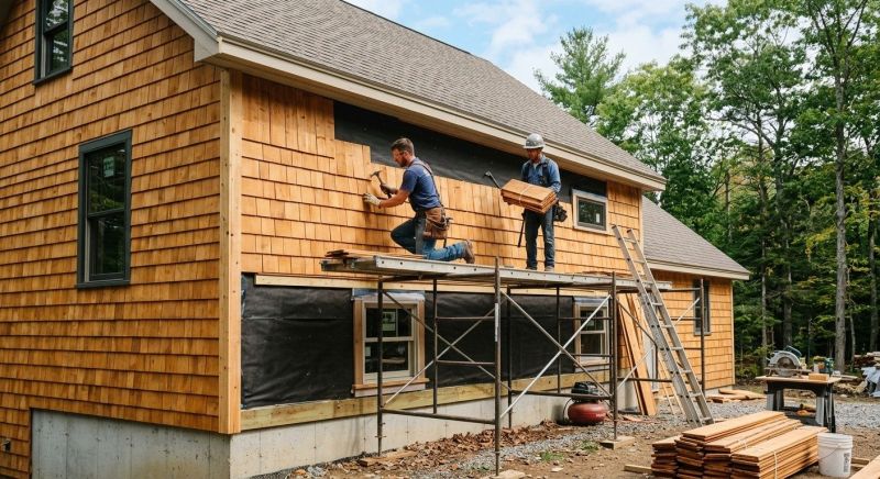 Cedar Siding Installation in Oak Park, MI