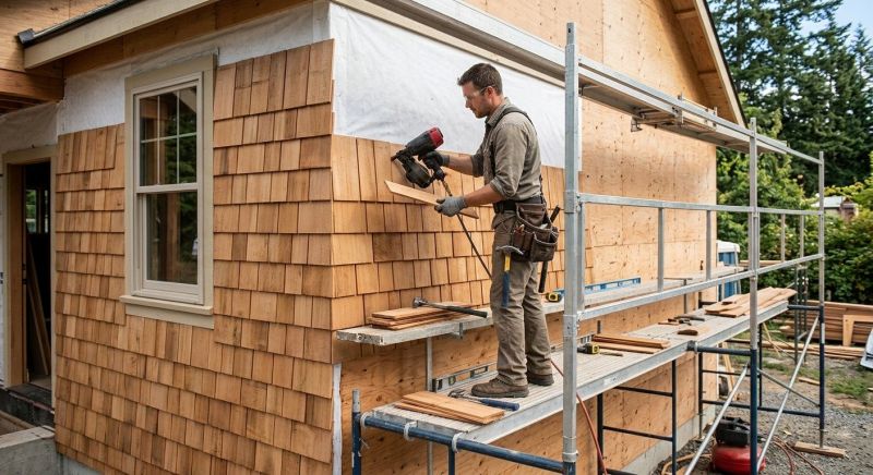 Cedar Siding Installation in Oak Park, MI