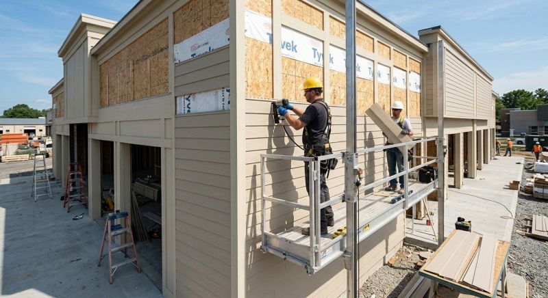 Commercial Siding Installation in Lake Orion, MI