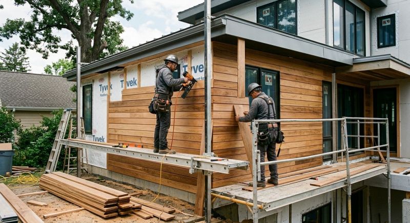 Hardwood Siding Installation in Commerce Township, MI