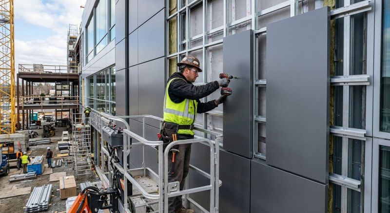 Metal Paneling Installation in Lake Orion, MI