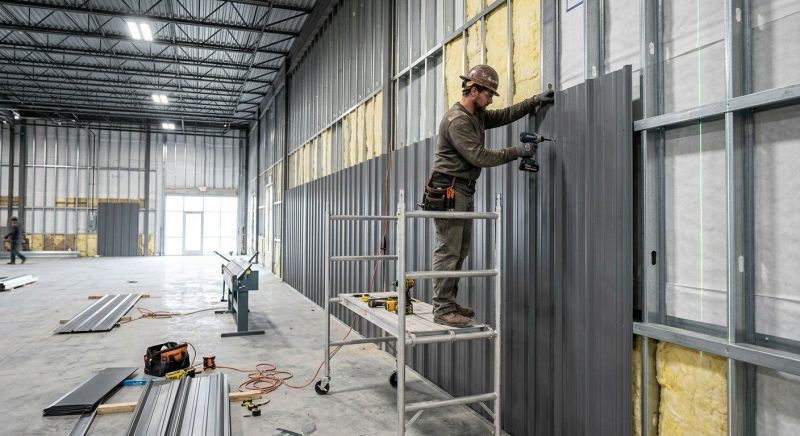 Metal Paneling Installation in Lake Orion, MI