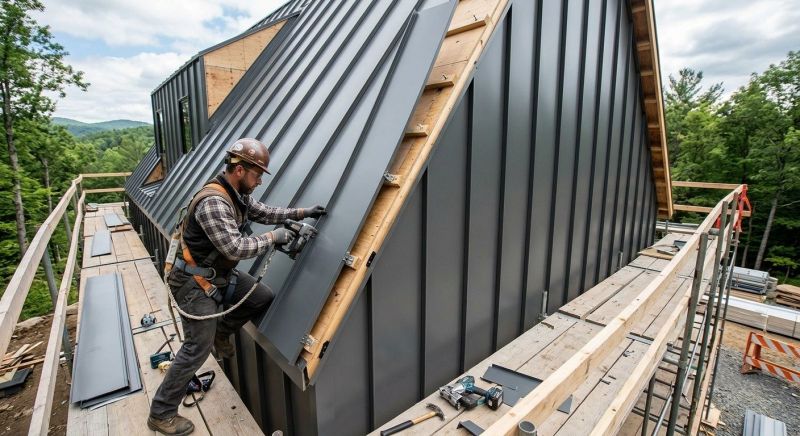 Metal Siding Installation in Franklin, MI