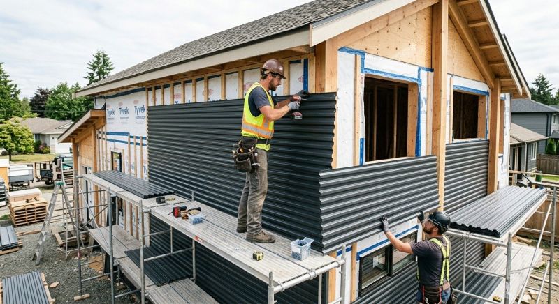 Metal Siding Installation in Goodrich, MI