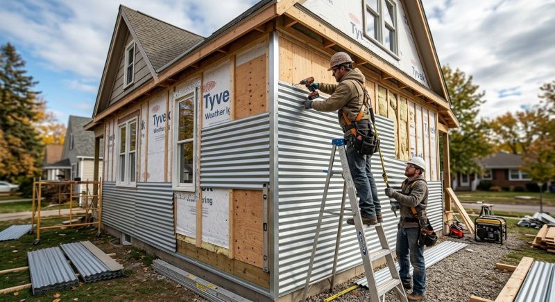 Metal Siding Installation in Madison Heights, MI