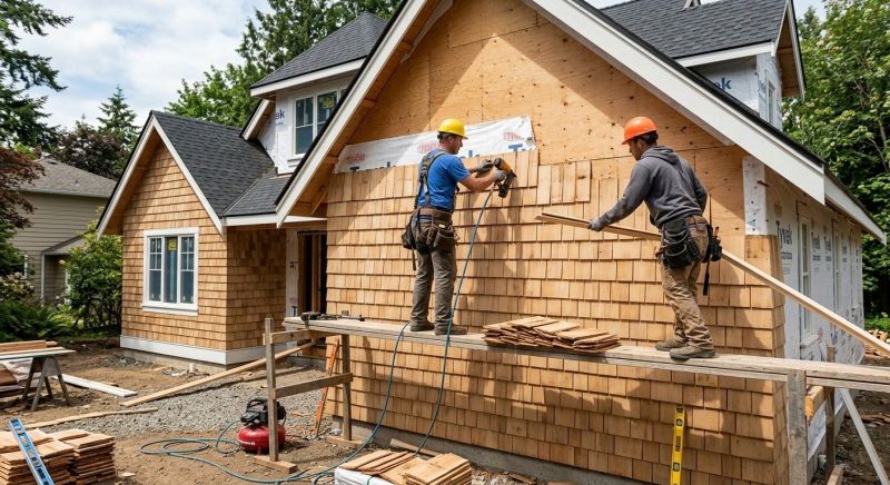 Shake Siding Installation in Bloomfield Hills, MI