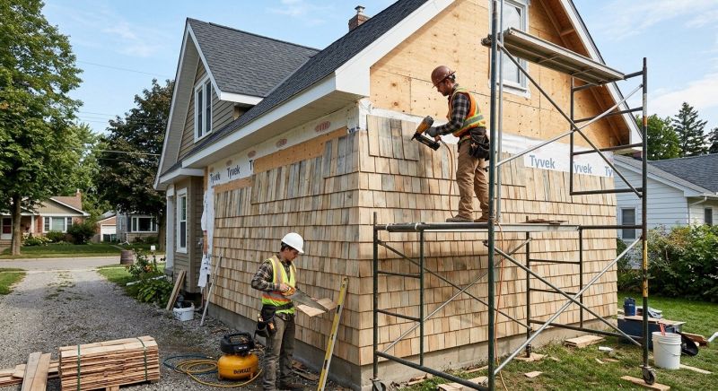 Shake Siding Installation in Dryden, MI