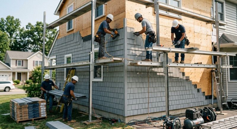 Shingle Siding Installation in Lake Orion, MI