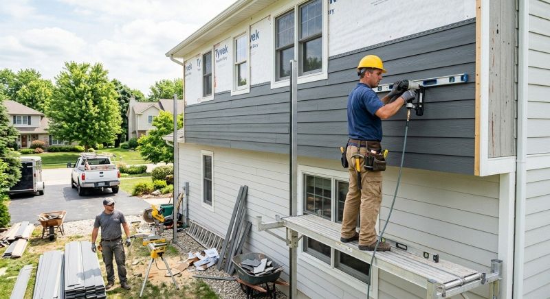 Synthetic Siding Installation in Lake Orion, MI