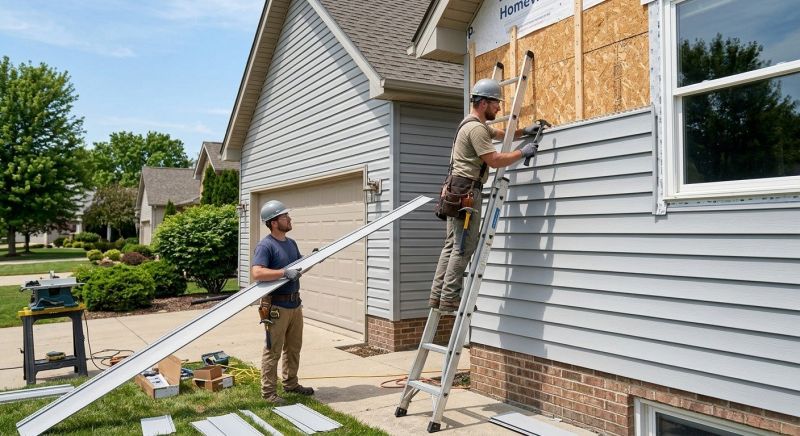 Vinyl Siding Installation in Armada, MI