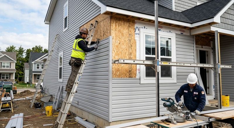 Vinyl Siding Installation in Novi, MI