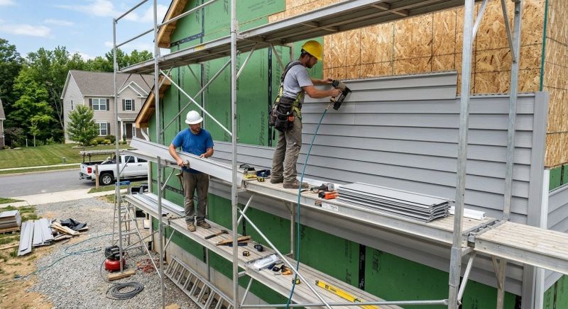 Vinyl Siding Installation in Sterling Heights, MI