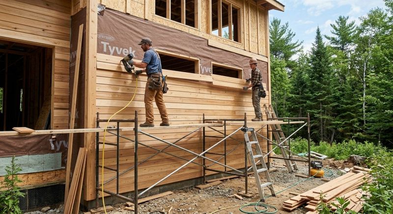 Wood Siding Installation in Davisburg, MI