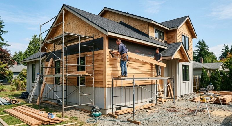 Wood Siding Installation in Madison Heights, MI