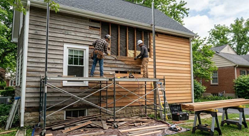 Wood Siding Installation in Novi, MI