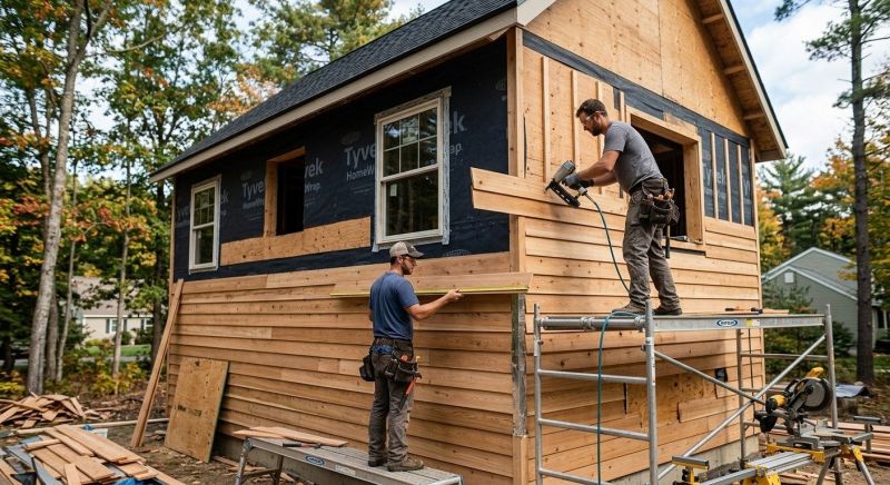 Wood Siding Installation in Walled Lake, MI