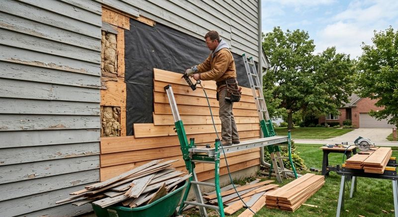 Wood Siding Replacement in Berkley, MI