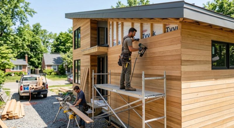 Wood Siding Service in Davisburg, MI