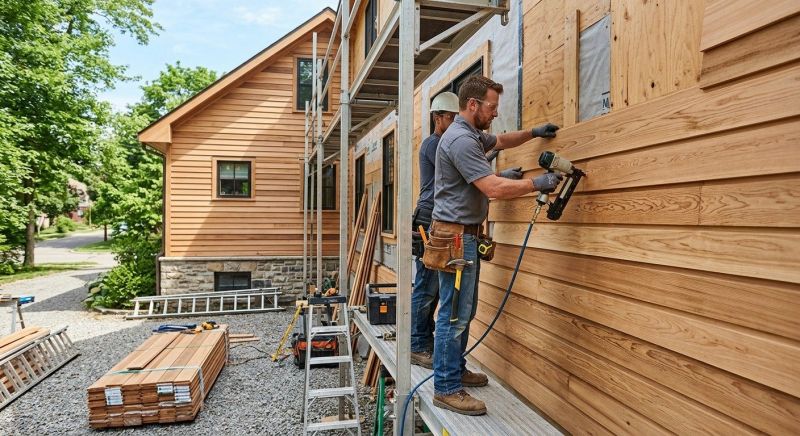 Wood Siding Service in Franklin, MI