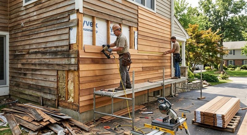 Wood Siding Service in Southfield, MI